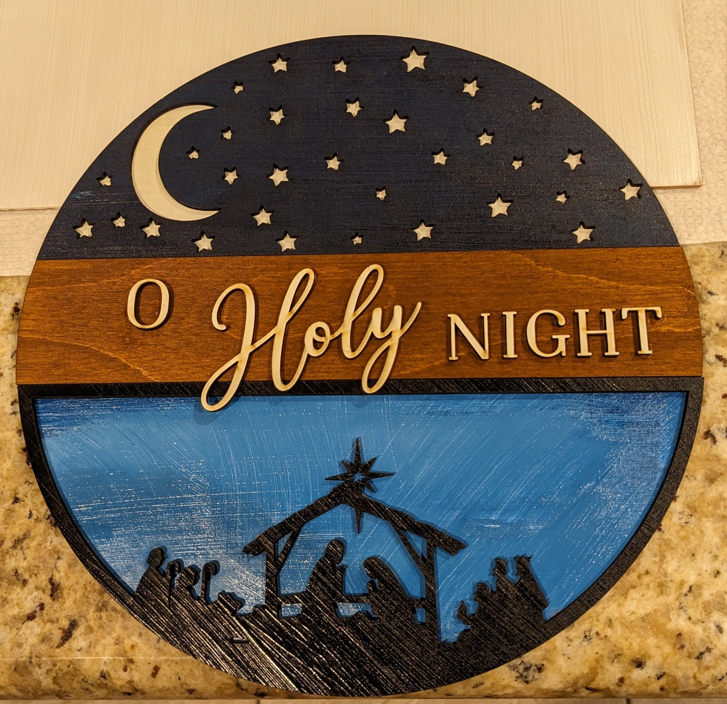 O Holy Night - Circle Decoration