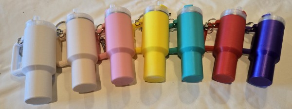 Tumbler Keychains - Set of 3 per Color